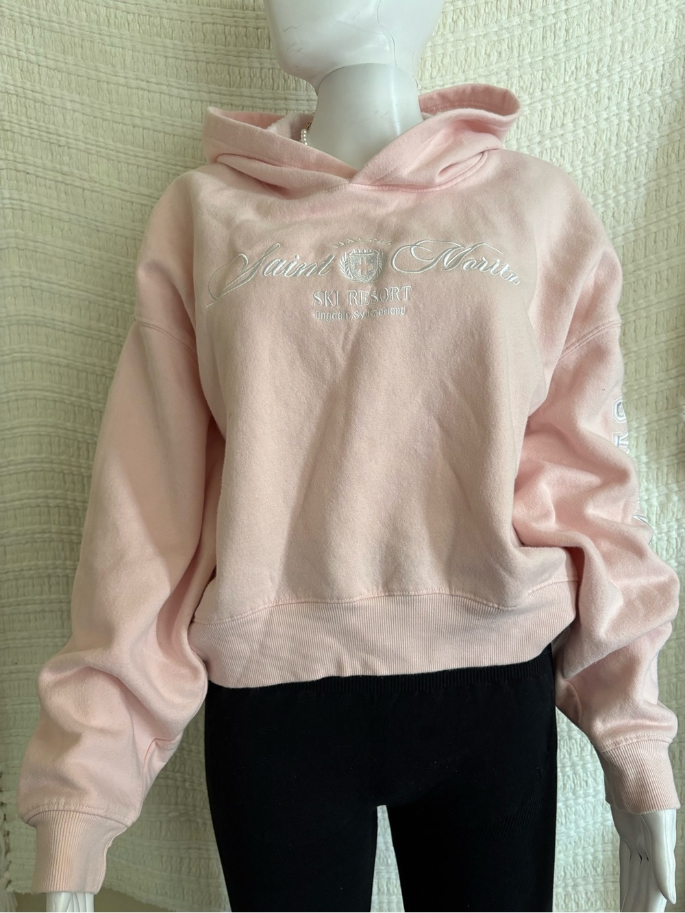 Pink Hoodie Sweatshirt